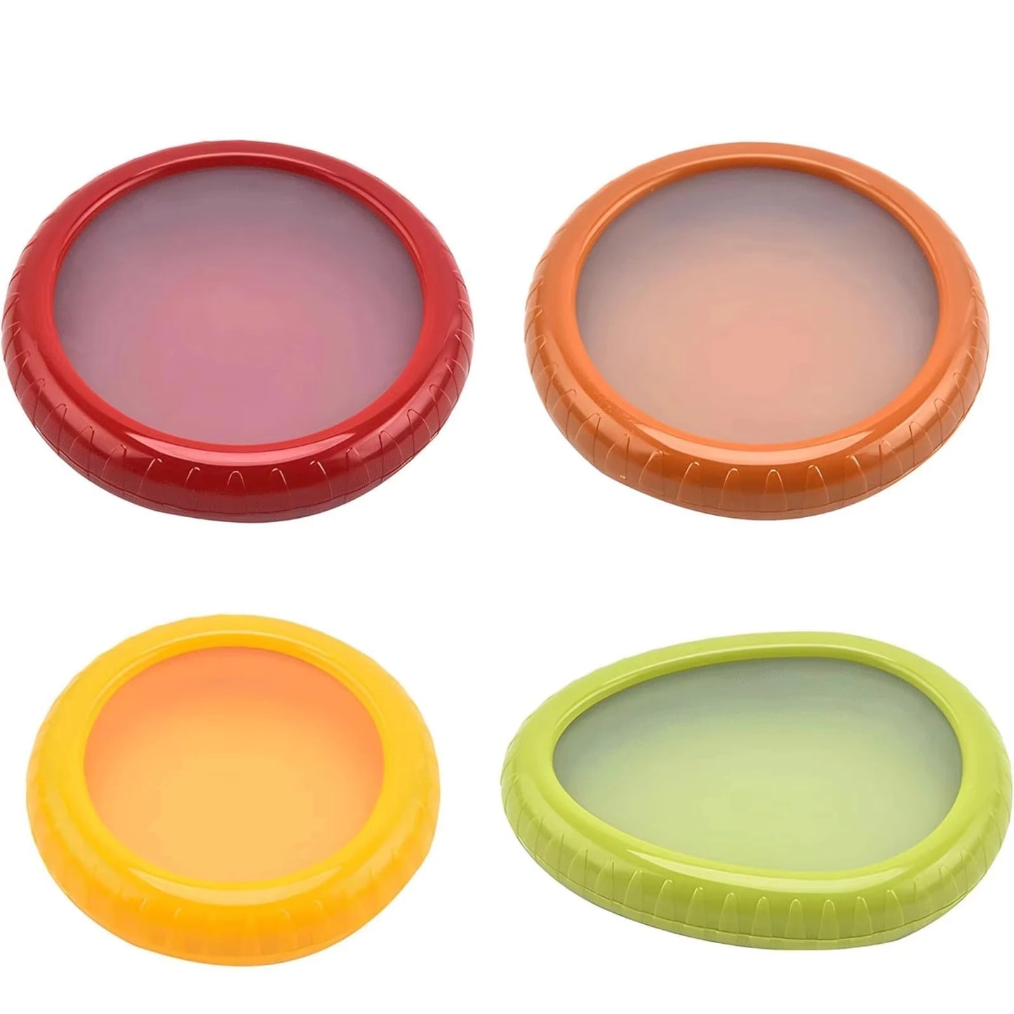 Freschezza Sempre a Portata di Mano: Contenitori in Silicone per Frutta e Verdura – Set da 1 o 4 Pezzi