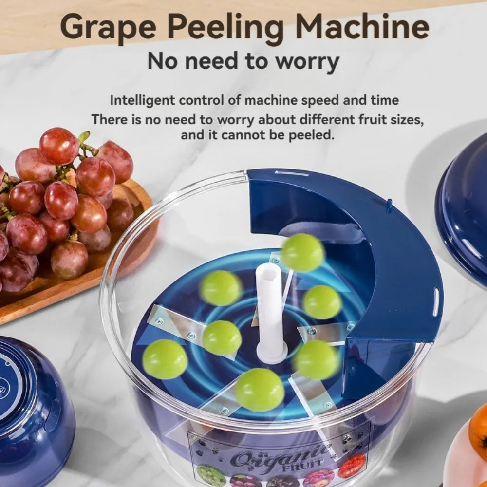 New Automatic Fruit Peeler Machine. Wireless Portable Apple/Peach Peeler for Home Use
