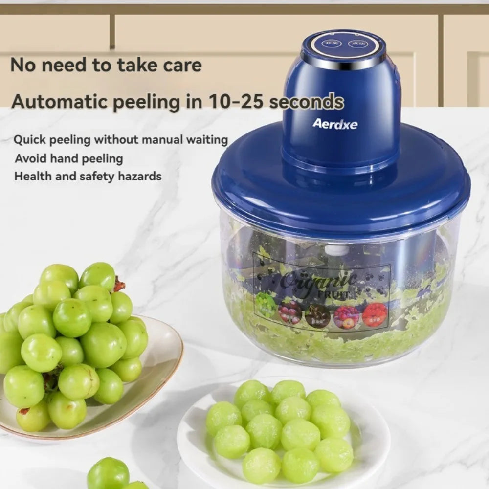 New Automatic Fruit Peeler Machine. Wireless Portable Apple/Peach Peeler for Home Use