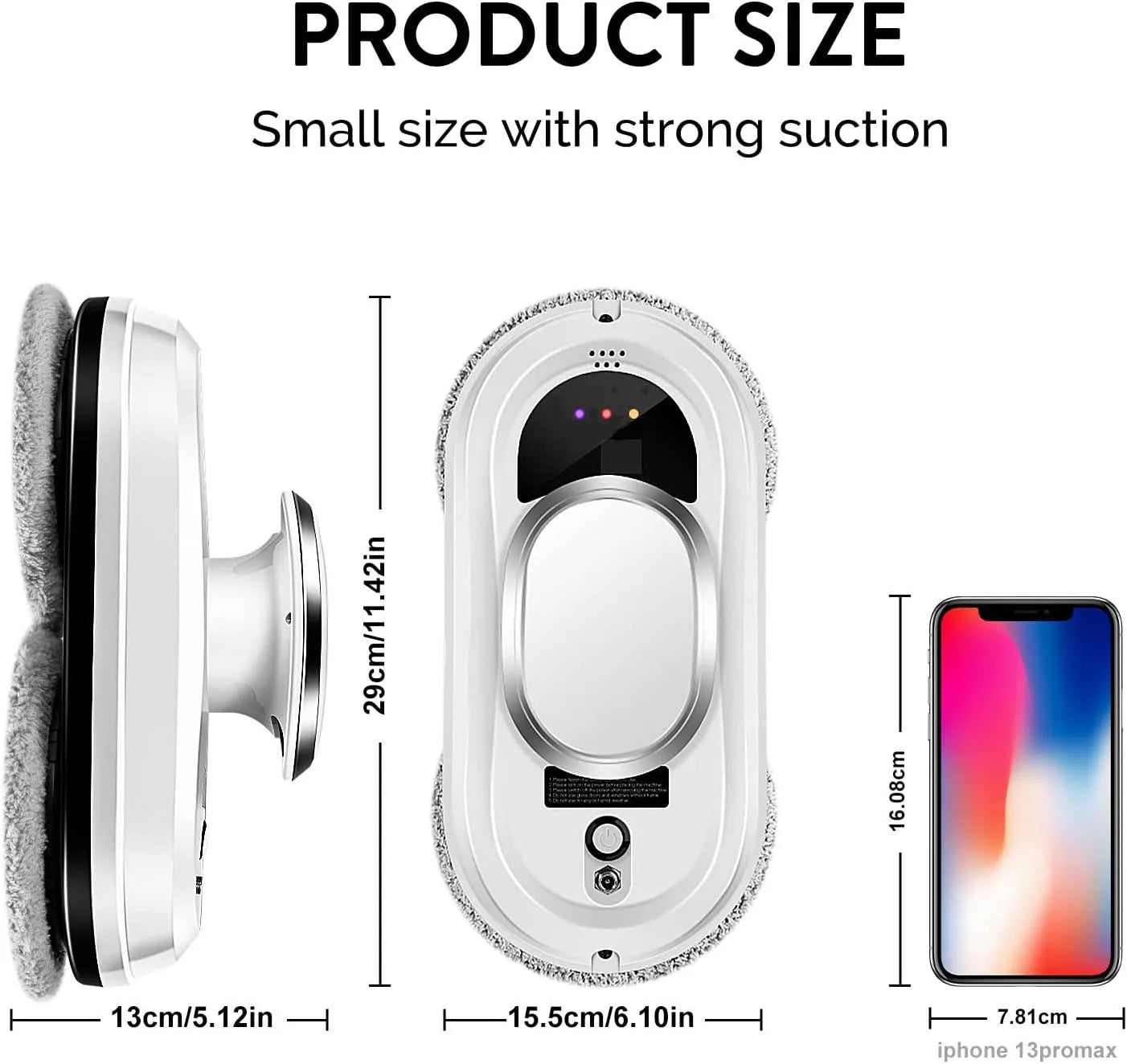 SmartShine™ Window Cleaning Robot. Effortless Shine, Every Time!