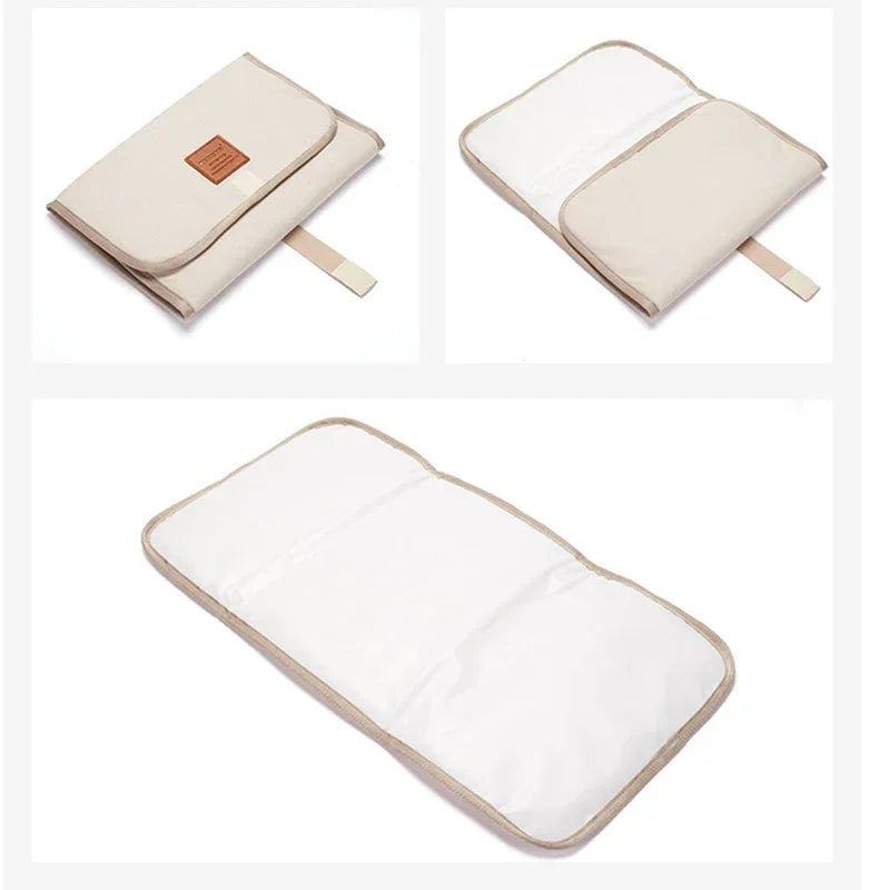 Foldable Baby Diaper Changing Pad, Waterproof & Portable for On-the-Go Parents