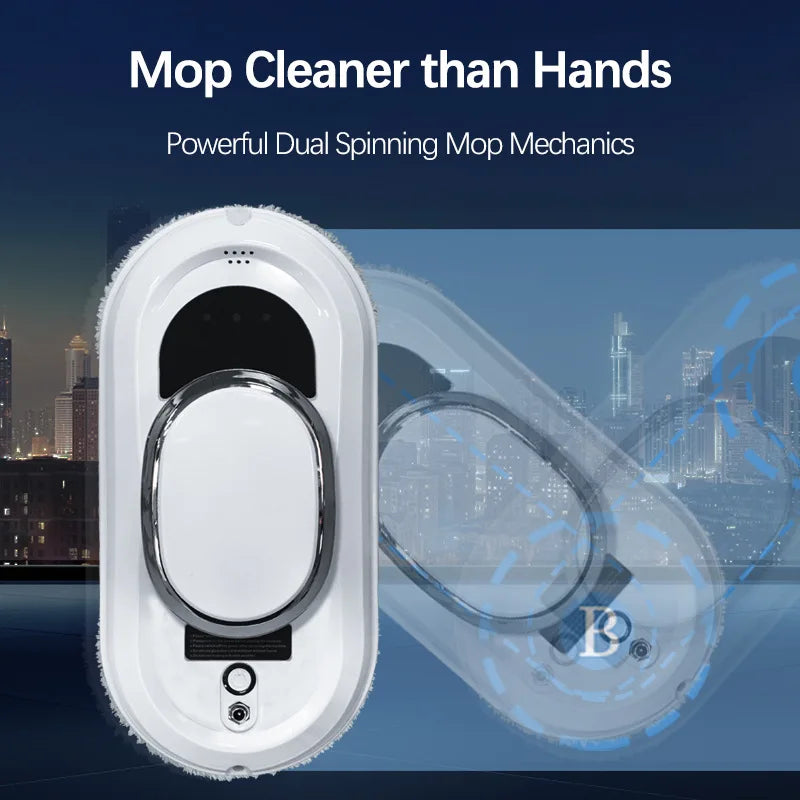 SmartShine™ Window Cleaning Robot. Effortless Shine, Every Time!