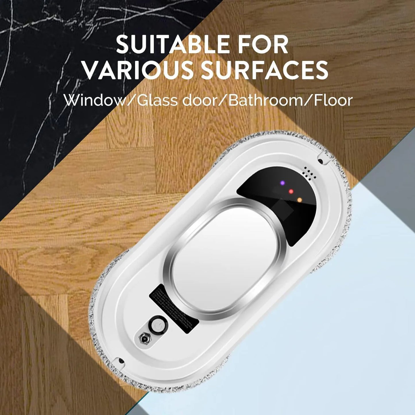 SmartShine™ Window Cleaning Robot. Effortless Shine, Every Time!