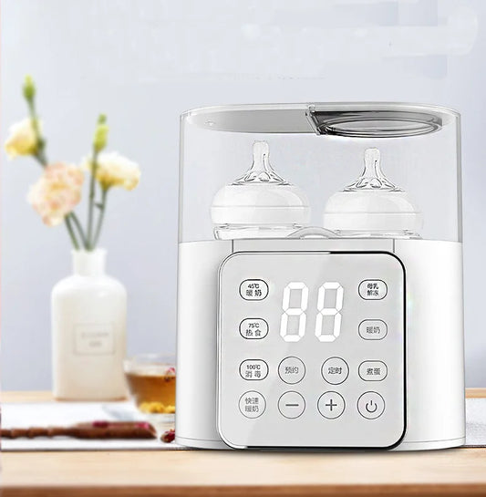 Multi-Function Baby Bottle Warmer & Sterilizer. Quick & Safe Feeding Solution