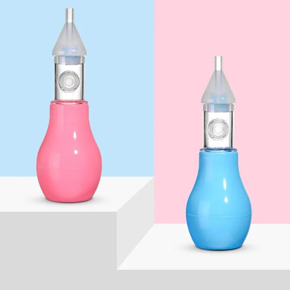 Aspiratore Nasale in Silicone per Bambini. Delicato, Sicuro e Facile da Usare