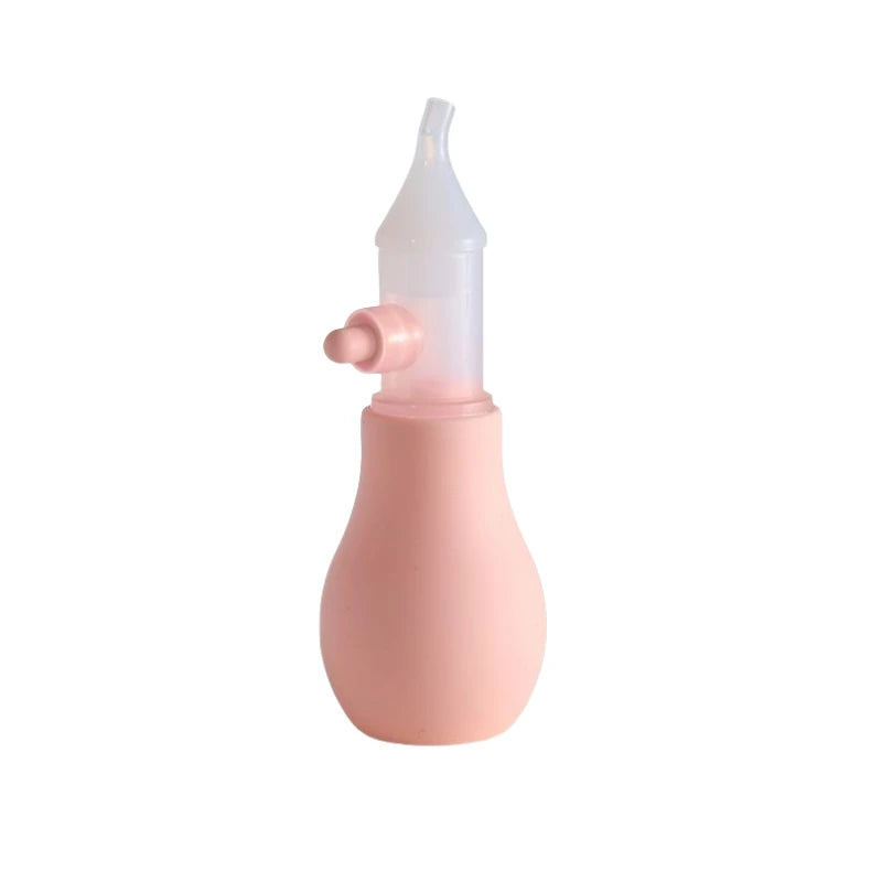 Aspiratore Nasale in Silicone per Bambini. Delicato, Sicuro e Facile da Usare