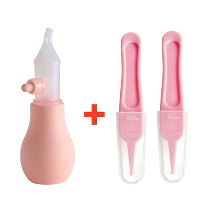Aspiratore Nasale in Silicone per Bambini. Delicato, Sicuro e Facile da Usare