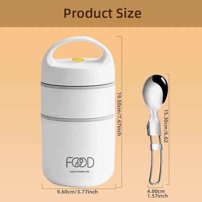 Contenitore per merenda 680ml. Pasti sempre caldi, freschi e pronti, ovunque vada tuo figlio!