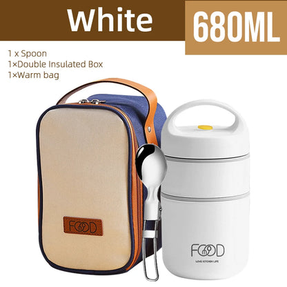 Contenitore per merenda 680ml. Pasti sempre caldi, freschi e pronti, ovunque vada tuo figlio!