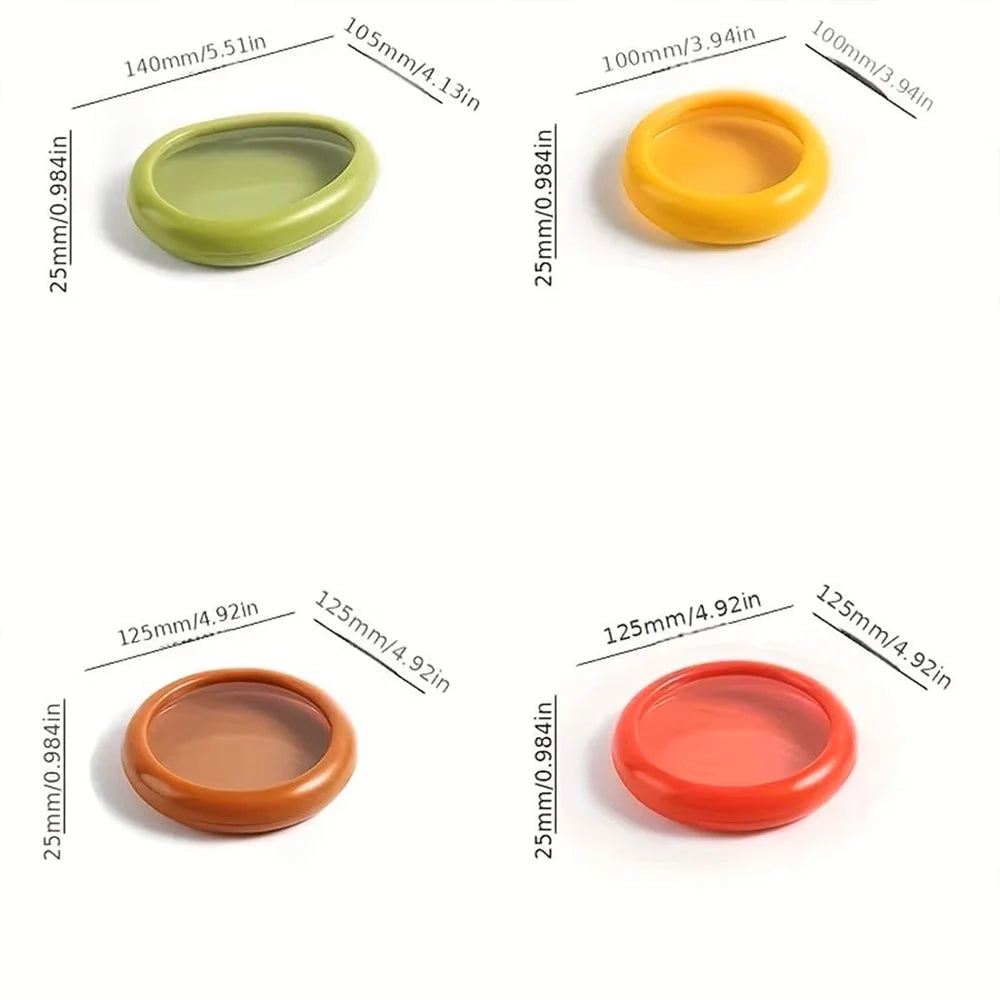 Freschezza Sempre a Portata di Mano: Contenitori in Silicone per Frutta e Verdura – Set da 1 o 4 Pezzi