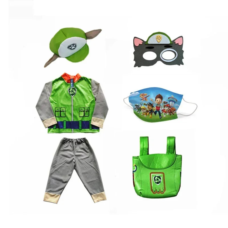 Costume Halloween Paw Patrol. Completo per Bambini