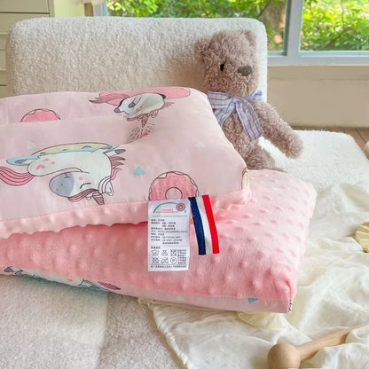 Cuscino Morbido per Neonato in Velluto