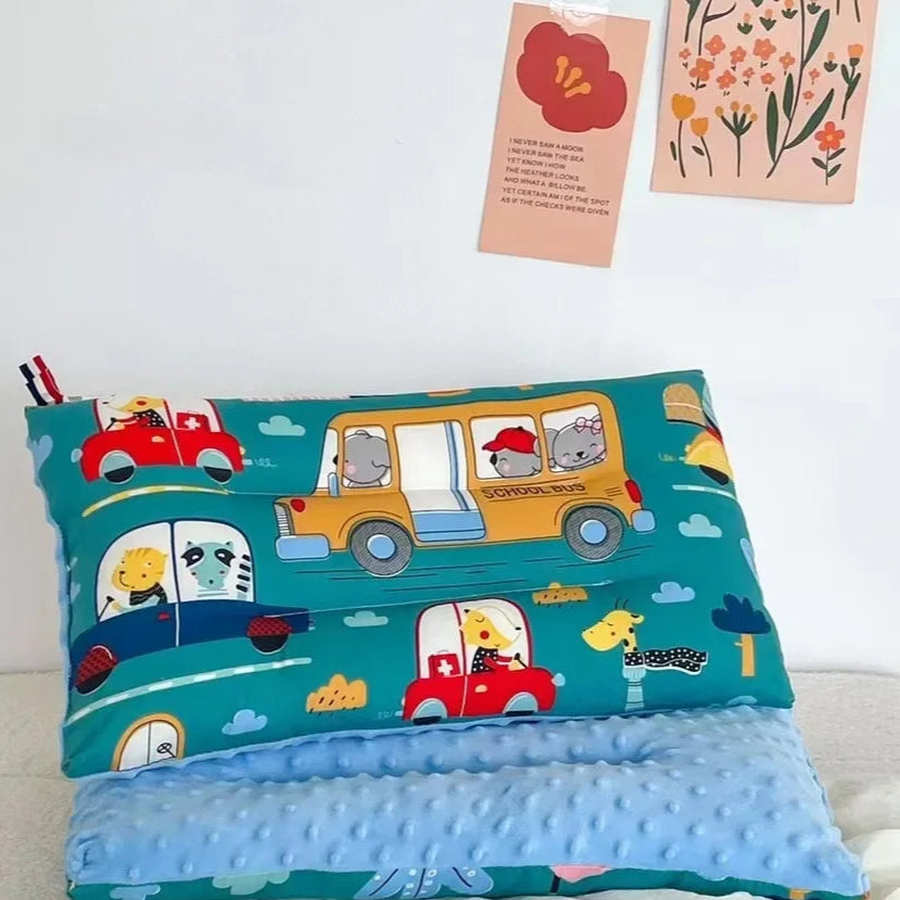 Cuscino Morbido per Neonato in Velluto