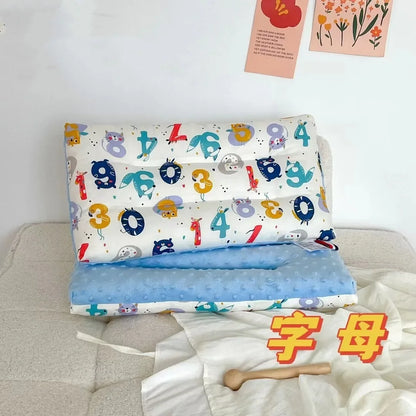 Cuscino Morbido per Neonato in Velluto