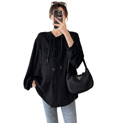 Felpa Premaman Autunno 2025. Eleganza Casual con Comfort per la Maternità.