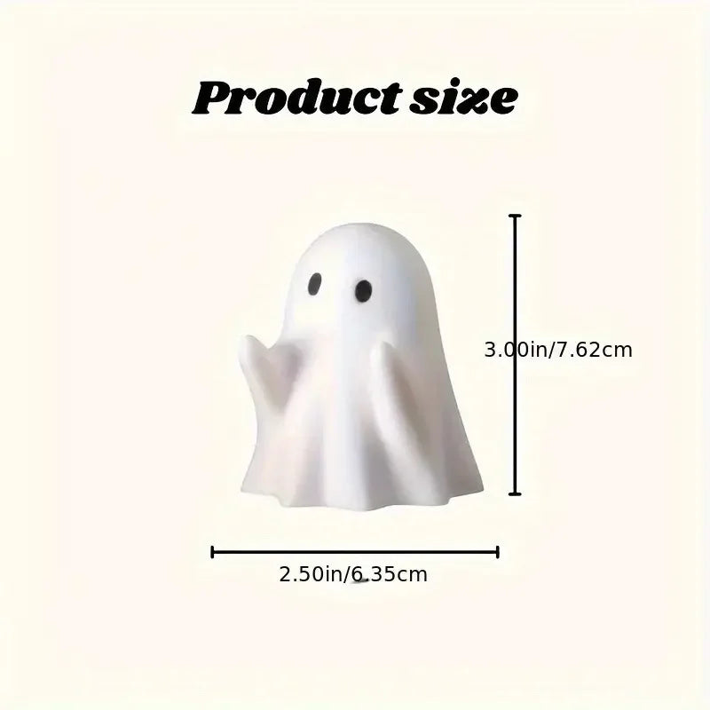 Cute Ghost Pen Holder. Funny Halloween Desk Decor