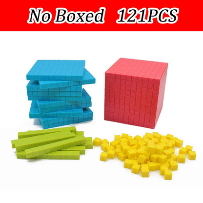 Montessori Cubi Decimali 3D. Edizione Pensiero Logico. Giochi Montessori.