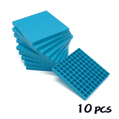 Montessori Cubi Decimali 3D. Edizione Pensiero Logico. Giochi Montessori.