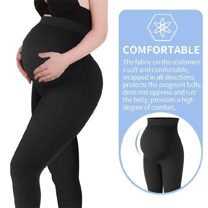 Leggings Premaman Vita Alta Modellanti. Abbigliamento Donna Incinta.