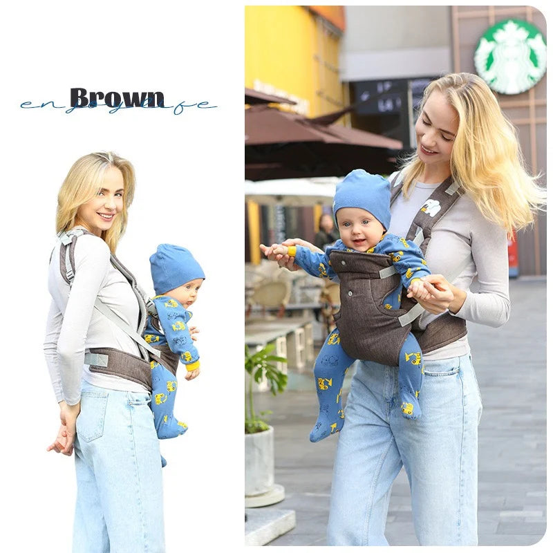 2024 Hot Style Baby Shoulder Multifunctional Carrier Four-in-One One-Shoulder Baby Carrier Waist Stool Baby Holding Magic Device