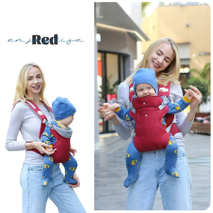 2024 Hot Style Baby Shoulder Multifunctional Carrier Four-in-One One-Shoulder Baby Carrier Waist Stool Baby Holding Magic Device