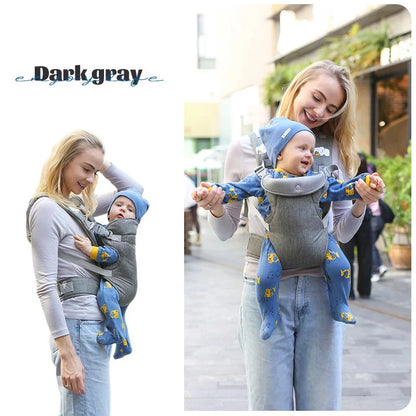 2024 Hot Style Baby Shoulder Multifunctional Carrier Four-in-One One-Shoulder Baby Carrier Waist Stool Baby Holding Magic Device
