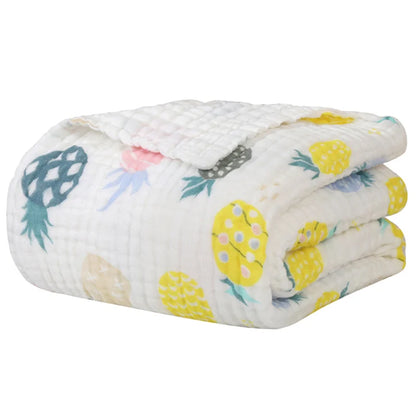 Accappatoio per neonato, Asciugamano in Mussola per Bambini. Morbidezza e Comfort 100% Cotone