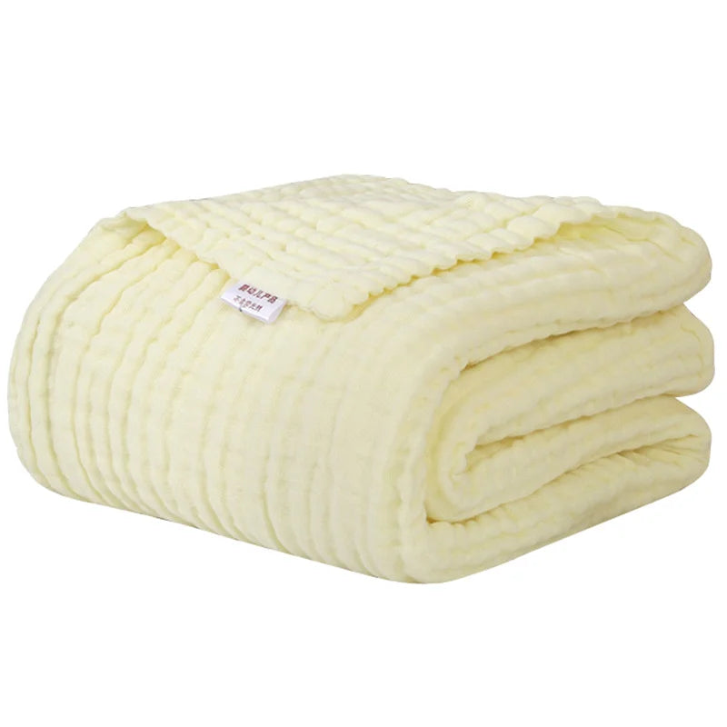 Accappatoio per neonato, Asciugamano in Mussola per Bambini. Morbidezza e Comfort 100% Cotone