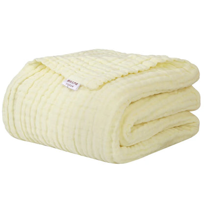 Accappatoio per neonato, Asciugamano in Mussola per Bambini. Morbidezza e Comfort 100% Cotone