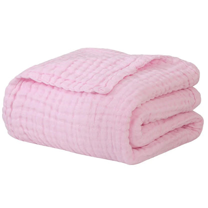 Accappatoio per neonato, Asciugamano in Mussola per Bambini. Morbidezza e Comfort 100% Cotone