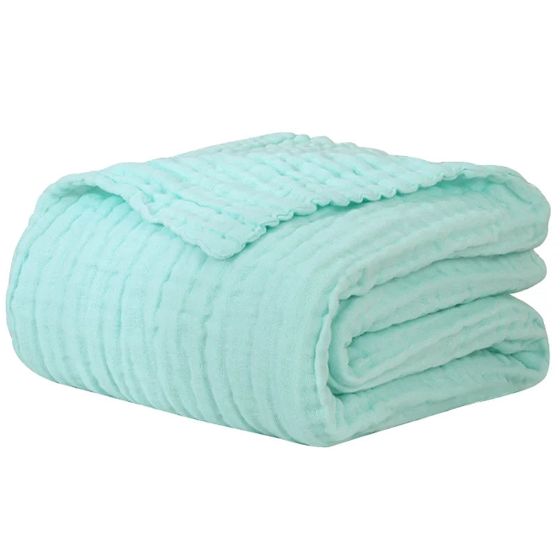 Accappatoio per neonato, Asciugamano in Mussola per Bambini. Morbidezza e Comfort 100% Cotone