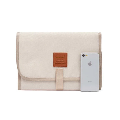 Fasciatoio Portatile Pieghevole Impermeabile. Cambio Pannolino Ovunque in Sicurezza