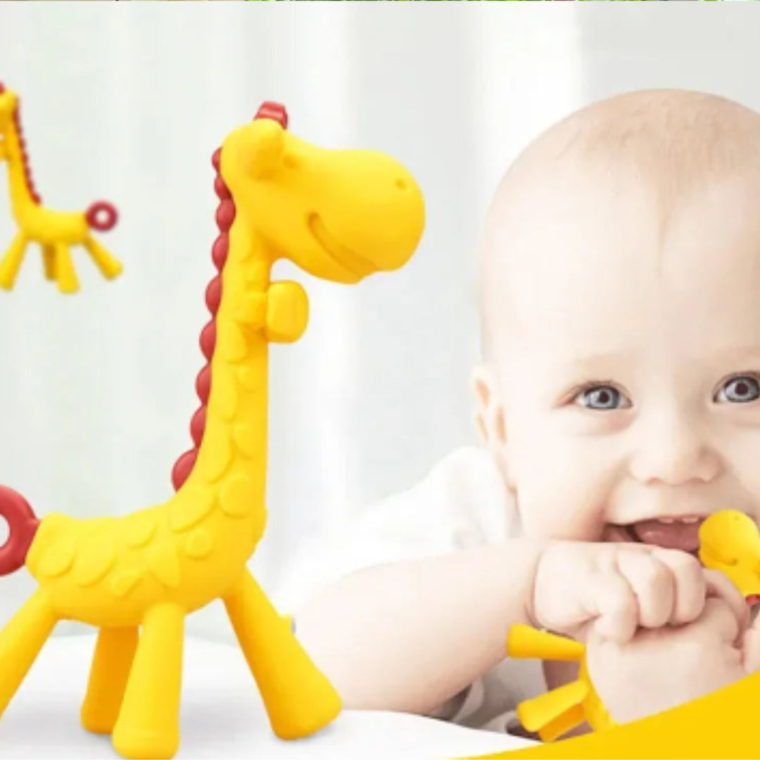 Massaggiagengive Animale in Silicone, sollievo dai moli e dal disagio della dentizione.