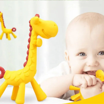 Massaggiagengive Animale in Silicone, sollievo dai moli e dal disagio della dentizione.