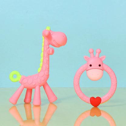 Massaggiagengive Animale in Silicone, sollievo dai moli e dal disagio della dentizione.