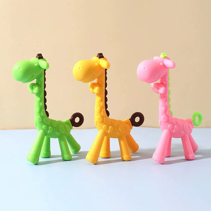 Massaggiagengive Animale in Silicone, sollievo dai moli e dal disagio della dentizione.