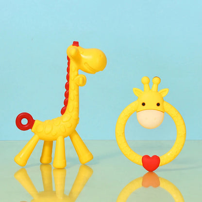 Massaggiagengive Animale in Silicone, sollievo dai moli e dal disagio della dentizione.