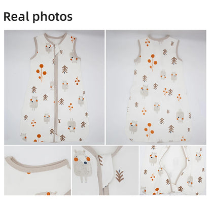 Sacco Nanna Estivo per Bambini 3-18 Mesi. Cotone Traspirante Anti-Calcio