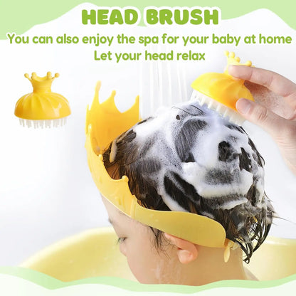 Vasca Bagnetto Neonato Pieghevole con Termometro e Cuscino