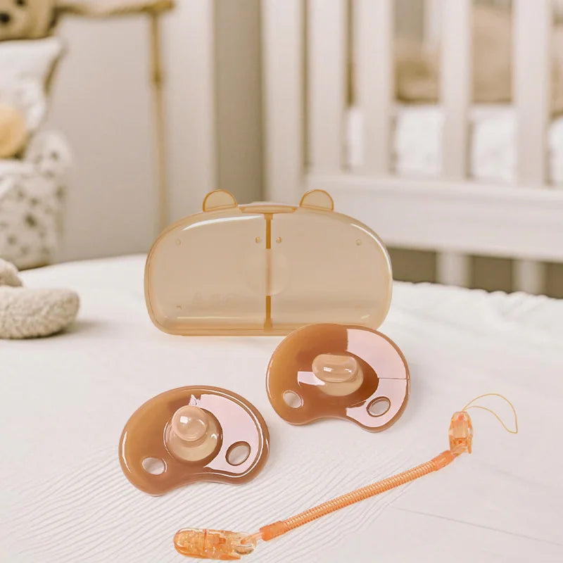 Set 4 Ciucci in Silicone con Scatola Orsetto.
