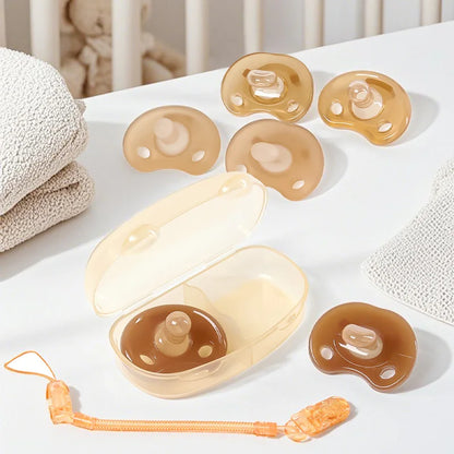 Set 4 Ciucci in Silicone con Scatola Orsetto.