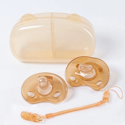 Set 4 Ciucci in Silicone con Scatola Orsetto.