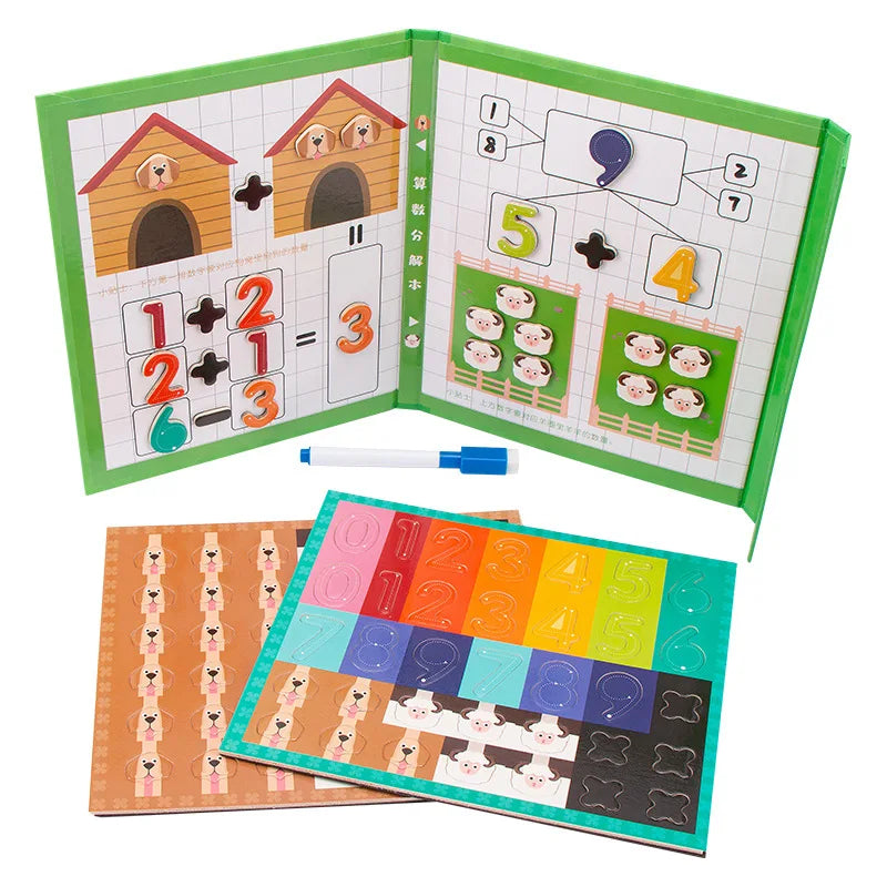 Puzzle Matematico Magnetico Montessori
