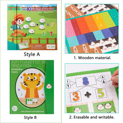 Puzzle Matematico Magnetico Montessori
