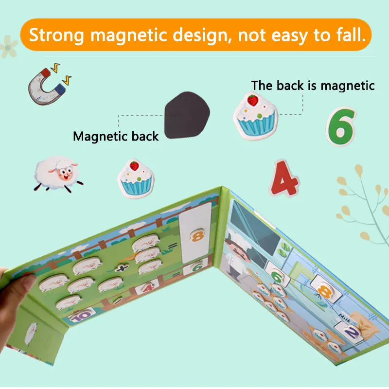 Puzzle Matematico Magnetico Montessori