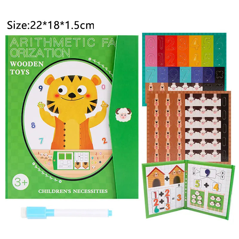 Puzzle Matematico Magnetico Montessori