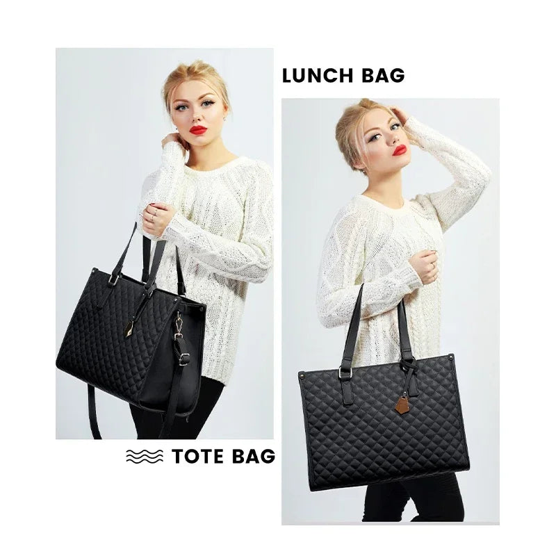 Borsa 2-in-1 Termica per Pranzo e Lavoro. Elegante, Spaziosa e Perfetta per Donne Sempre in Movimento 🥗💼