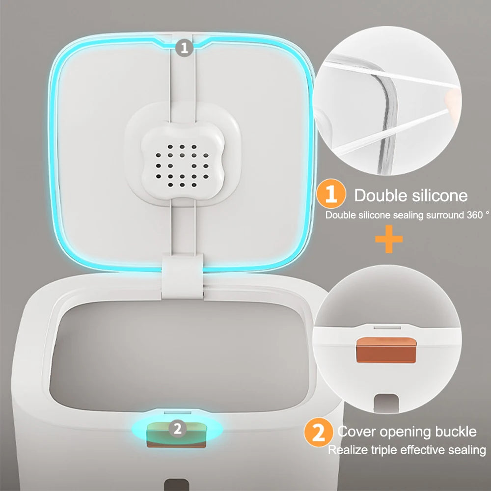 Contenitore per riso, farina di grano e zucchero a prova di insetti e umidità, 5/10 kg con coperchio