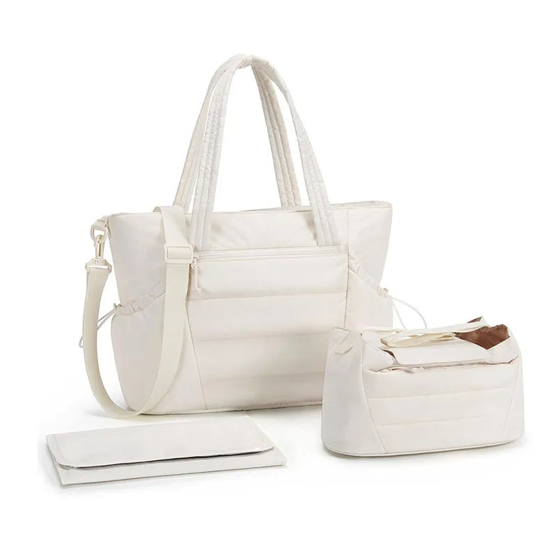 Set Borse Fasciatoio 3-in-1. Stile e Praticità per Mamme e Papà in Movimento