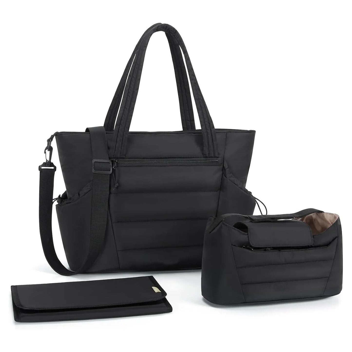 Set Borse Fasciatoio 3-in-1. Stile e Praticità per Mamme e Papà in Movimento